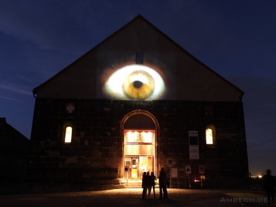 Vorsehung, Ambech, interaktive Installation, Peterskirche Erfurt, Forum Konrekte Kunst